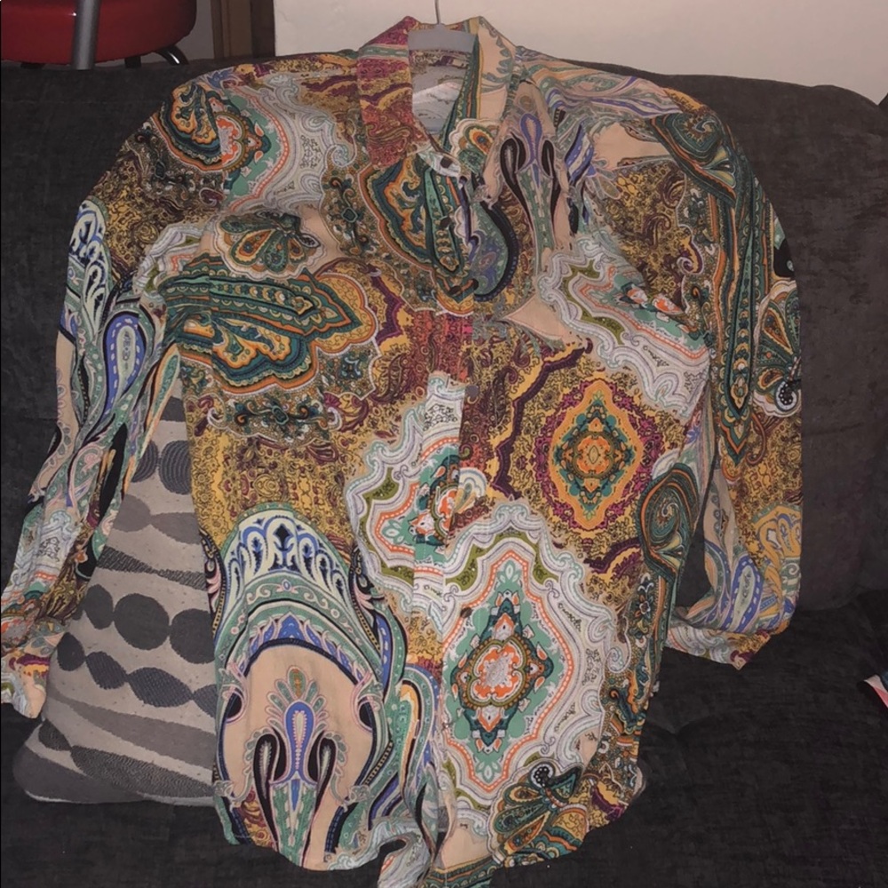Paisley shirt 👚 for work or play